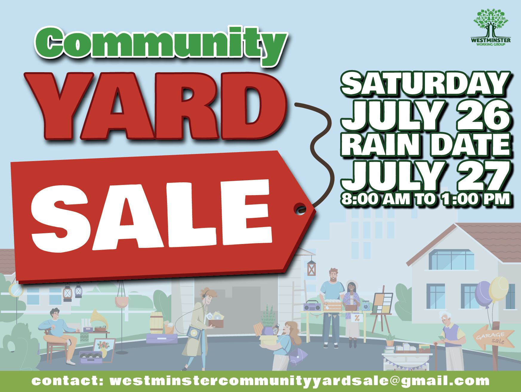 yard sale community photo July 26th 2025